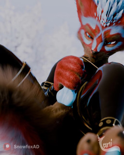 animal_genitalia animal_penis anthro armwear balls black_latex blue_body blue_eyes blue_fur blue_penis bodily_fluids brown_body brown_fur brown_sheath canine_genitalia canine_penis clothed clothing cuffs_(clothing) cum ejaculation erection fur genital_fluids genitals glistening glistening_body hair handjob latex latex_armwear latex_clothing latex_legwear latex_skinsuit legwear male masturbation multicolored_body multicolored_fur multicolored_hair muscular muscular_male penile penis red_body red_fur reflection sex sheath skinsuit snow solo tail tight_clothing yanibutspicy isaacjexo jex rexouium 3d_(artwork) 3d_animation 4:5 absurd_res animated digital_media_(artwork) hi_res long_playtime no_sound webm