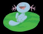 anus bodily_fluids drooling featureless_feet feet female feral genitals grass multi_nipple nipples open_mouth plant plump_labia presenting presenting_pussy pussy saliva solo spread_legs spreading catfistingparty_(artist) nintendo pokemon amphibian generation_2_pokemon pokemon_(species) wooper 5:4 alpha_channel