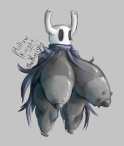 areola big_areola big_breasts big_nipples black_eyes breasts cloak cloak_only clothing empty_eyes female horn huge_areola huge_breasts huge_nipples hyper hyper_breasts montgomery_glands nipples simple_background solo thick_thighs yourstrulygarbage hollow_knight_(franchise) team_cherry the_knight_(hollow_knight) vessel_(species) absurd_res hi_res