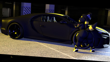 anthro balls beanie big_butt black_body black_car black_fur black_nose bottom_heavy butt car circumcised clothing curvy_figure cute_fangs ear_markings eyes_closed facial_markings fangs femboy fingers footwear forehead_markings fur genitals hat head_markings headgear headwear huge_butt luxury_car male markings mostly_nude mostly_nude_anthro mostly_nude_male multicolored_body multicolored_ears multicolored_fur nude outdoor_nudity outside parking_lot penis pivoted_ears pose presenting presenting_hindquarters rear_view seductive shoes showoff smile sneakers solo tail tail_markings teeth thick_thighs tiptoes two_tone_body two_tone_ears two_tone_fur two_tone_tail vehicle wide_hips wristband yellow_body yellow_clothing yellow_footwear yellow_fur yellow_markings yellow_shoes yellow_sneakers imdajasperbaby bugatti nintendo pokemon jack_(imdajasperbaby) eeveelution generation_2_pokemon pokemon_(species) umbreon 3d_(artwork) absurd_res digital_media_(artwork) hi_res