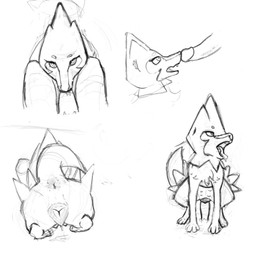 animal_genitalia animal_vulva bestiality canine_genitalia canine_vulva duo faceless_character faceless_human fellatio female female_on_top female_penetrated feral feral_penetrated genitals human_on_feral human_penetrating human_penetrating_feral interspecies male male/female male_penetrating male_penetrating_female offscreen_male on_top oral penetration penile penis pokephilia quadruped sex tail vulva thatcatlie nintendo pokemon canid canine generation_3_pokemon human mammal manectric pokemon_(species) 1:1 hi_res monochrome