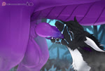 animal_genitalia balls big_balls blue_cum bodily_fluids colored_cum cum cum_on_face deep_throat fellatio female feral genital_fluids genitals huge_balls male male/female oral oral_penetration penetration penile penis pink_balls pink_penis sex sheath tongue tongue_out tongue_out_fellatio unusual_bodily_fluids unusual_cum unusual_genital_fluids mikeantilike_(artist) pandoraingrid_(artist) 2d_animation animated hi_res motion_tweening no_sound short_playtime webm
