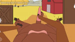 animal_genitalia animal_penis anthro barn big_penis bodily_fluids bovine_genitalia bovine_penis clothing cum expansion farm feral first_person_view gameplay_mechanics genital_fluids genitals growth hooves huge_penis interactive_porn_game lying male male_pov masturbation masturbation_pov on_back orgasm penis precum solo tail torn_clothing transformation 8bit_familiar bovid bovine cattle human mammal 16:9 animated long_playtime no_sound webm widescreen