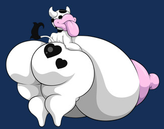 animal_print anthro big_breasts big_tongue breasts cow_print female horn huge_breasts hyper hyper_breasts hyper_lips lips making_faces plant solo thick_lips tongue tongue_out thegeckoninja mario_bros nintendo bovid bovine cattle elemental_creature elemental_humanoid flora_fauna humanoid mammal piranha_plant plant_humanoid alpha_channel hi_res