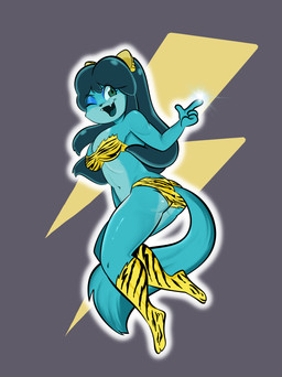 animal_print animal_print_bikini animal_print_clothing animal_print_legwear animal_print_swimwear animal_print_underwear anthro bikini blue_body blue_eyes blue_eyeshadow blue_fur blue_hair blue_tongue boots butt cat_tail clothing electricity eyeshadow eyeshadow_makeup fangs female footwear fur furry_tail green_eyes hair lightning magic magic_user makeup multicolored_body original_design pattern_bikini pattern_clothing pattern_swimwear shoes solo spontaneoustoaster swimwear tail teeth tiger_print tiger_print_bikini tongue two-piece_swimsuit nerdboner asian_mythology east_asian_mythology japanese_mythology mythology fan_character lum_(urusei_yatsura) lum_invader alien demon domestic_cat felid feline felis mammal oni yokai absurd_res hi_res