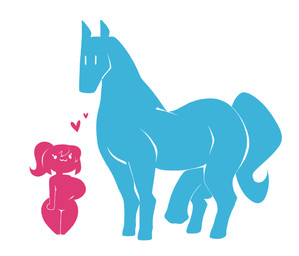 :3 animal_genitalia animal_penis balls bestiality big_breasts breasts duo equine_genitalia equine_penis featureless_breasts featureless_crotch female feral flaccid flared_penis genitals heart_symbol human_on_feral interspecies larger_male male male/female penis pictogram shortstack shortstack_female size_difference smaller_female symbol notkadraw ship_dynamics_(meme) equid equine horse human mammal 2026 digital_media_(artwork)