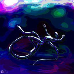 abstract_background floating glass glass_body glistening glossy_body dirtypaperjoe reptile scalie snake 2025 animated digital_media_(artwork) hi_res