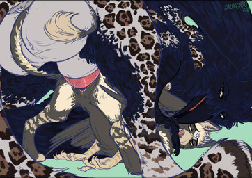 abdominal_bulge andromorph andromorph/male andromorph_penetrated anthro anthro_on_feral anthro_penetrated ass_up balls beak bestiality big_balls big_penis black_bars black_body black_feathers duo feathers female feral feral_penetrating feral_penetrating_anthro fluffy fluffy_tail fur genitals huge_balls huge_penis hyper hyper_balls hyper_genitalia hyper_penis intersex intersex/male intersex_penetrated large_penetration male male/female male_penetrating male_penetrating_andromorph male_penetrating_intersex markings penetration penile penile_penetration penis sex size_difference smaller_female smaller_penetrated spots spotted_body spotted_fur tail incorgnito mythology faunoiphilia avian bird corvid domestic_cat felid feline felis gryphon mammal mythological_avian mythological_creature oscine passerine 2025 letterbox