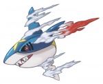 ambiguous_gender feral red_eyes smoke solo pearlasaurus nintendo pokemon generation_3_pokemon pokemon_(species) sharpedo