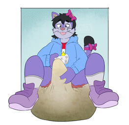 anthro big_penis bodily_fluids diaper erection excessive_feces feces genital_fluids genitals huge_penis hyper hyper_feces hyper_genitalia hyper_penis hyper_soiling male penis pooping soiled_diaper soiling soiling_diaper solo tongue tongue_out unclean_diaper urine used_diaper using_diaper wet wet_diaper wetting wetting_diaper possumkiddo 2023 absurd_res hi_res