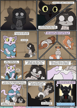 anthro asylum bdsm bondage bound diaper duo female female/female hospital medical padded_room restraints straitjacket text the_padded_room charlotte_cartwright esmeralda_kingsley felid feline mammal procyonid raccoon absurd_res comic english_text hi_res