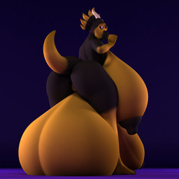 anthro areola balls big_balls big_breasts big_penis breasts butt erect_nipples erection expansion genitals gynomorph horn huge_balls huge_breasts huge_penis hyper hyper_balls hyper_breasts hyper_genitalia hyper_penis intersex nipples non-mammal_balls non-mammal_breasts non-mammal_nipples nude penis simple_background solo tail thick_thighs wide_hips anthroanim mythology milenth_drake dragon mythological_creature mythological_scalie scalie 1:1 2017 3d_(artwork) absurd_res digital_media_(artwork) hi_res
