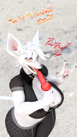 anthro areola breasts cleavage clothed clothing cocksicle collar eyelashes eyeshadow female food freckled_breasts freckled_face freckled_legs freckled_shoulders freckled_thighs freckles genitals gesture hair hand_gesture high-angle_view knot knotted_penis licking_popsicle long_eyelashes looking_at_viewer makeup nipple_dip penis popsicle purple_eyeshadow solo text white_body white_hair domizoni warfaremachine_(modeler) officer_flint_(foresttherotten) mammal murid murine rat rodent 2026 3d_(artwork) 9:16 blender_(artwork) blender_cycles_(artwork) digital_media_(artwork) hi_res