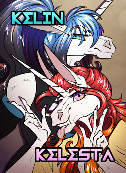 alacorna anthro cheers equis_universe fangs female happy horn humor long_ears muscular photo silly smile teeth text tongue tongue_out upset sunny_way mythology kelesta kelin equid equine mammal mythological_creature mythological_equine unicorn digital_media_(artwork) hi_res