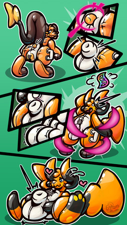 2_tails anal anal_penetration animal_genitalia anthro anus ball_growth balls big_balls blue_eyes butt buttplug buttplug_in_ass buttplug_insertion expansion feet fully_sheathed genital_growth genitals growth handles_on_hips heart_symbol huge_balls hyper hyper_balls hyper_genitalia inflatable lock_bulge lock_symbol male mega_stone multi_tail nozzle nozzle_on_belly null null_bulge object_in_ass orange_body penetration plug_(sex_toy) plug_insertion pool_toy pooltoy_transformation presenting presenting_hindquarters rear_view sex_toy sex_toy_in_ass sex_toy_insertion sheath shocked simple_background smile solo surprised tail transformation transformation_sequence yellow_body entom nintendo pokemon toychu_(character) animate_inanimate generation_1_pokemon generation_9_pokemon living_inflatable living_pool_toy mega_evolution mega_raichu mega_raichu_x pokemon_(species) raichu absurd_res comic hi_res