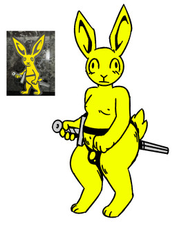 belt briefs clothing male melee_weapon solo stare sword underwear weapon admiralnutbar kingdom_come:_deliverance crime_icon_rabbits hare lagomorph leporid mammal rabbit
