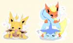 <3 ambiguous_gender blush eevee eeveelution eyes_closed feral flareon jolteon licking male nintendo one_eye_closed open_mouth pokémon saliva sex tongue tongue_out vaporeon video_games 劣尾
Rating: Explicit
Score: 9
User: Luminocity
Date: February 15, 2014
