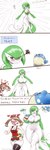 1:3 2021 ability_(pokemon) absurd_res angry anime_nosebleed anthro big_breasts biped blood blush bodily_fluids breast_expansion breasts brown_hair clothed clothing collar comic cross-popping_vein double_thumbs_up english_text expansion eyes_closed female fully_clothed gameplay_mechanics gardevoir generation_3_pokemon gesture group hair hand_gesture heart_symbol hi_res huge_breasts human humor mammal may_(pokemon) nintendo nipple_outline nosebleed plasmidhentai pokeball pokeball_collar pokemon pokemon_(species) pokemon_trainer red_collar signature simple_background sleeping smile sound_effects sparkles spheal standard_pokeball star_eyes text text_box thick_fat_(ability) thigh_expansion thought_bubble thumbs_up tongue tongue_out trace_(ability) trio vowelless vowelless_sound_effect white_background zzz