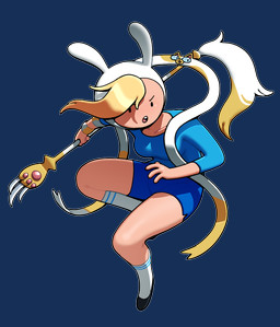 blonde_hair bottomwear breasts claws clothed clothing dot_eyes duo female footwear fully_clothed fur hair hat headgear headwear humanoid_focus markings open_mouth pawpads paws ribbons_(anatomy) shirt shoes shorts simple_eyes socks spots spotted_body spotted_fur tail toony topwear white_body white_fur discount-supervillain adventure_time cartoon_network fionna_and_cake fionna_and_cake_(franchise) cake_the_cat fionna_the_human domestic_cat felid feline felis human humanoid mammal alpha_channel digital_media_(artwork) hi_res