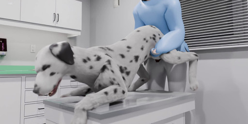 ass_up balls bestiality bodily_fluids doctor doggystyle duo female female_feral female_focus female_penetrated feral feral_penetrated from_behind_position genital_fluids genitals gynomorph gynomorph/female gynomorph_human gynomorph_penetrating gynomorph_penetrating_female gynomorph_penetrating_feral human_on_feral human_penetrating human_penetrating_feral intersex intersex/female intersex_human intersex_on_feral intersex_penetrating intersex_penetrating_female interspecies moan obscured_penetration orgasm penetration penile penile_penetration precum realistic_feral sex solo_focus three-quarter_view unprofessional_behavior vaginal vaginal_penetration veterinarian trioami260 canid canine canis dalmatian domestic_dog human mammal 3d_(artwork) 3d_animation animated digital_media_(artwork) long_playtime sound video