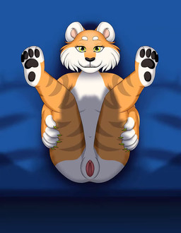 abdominal_bulge ahegao anthro anthro_penetrated anus aroused balls big_penis bodily_fluids breasts cum cum_from_vagina cum_in_vagina cum_inside dominant dominant_male duo ejaculation fast_sex feet female female_penetrated from_front_position fucked_silly genital_fluids genitals high-angle_view hindpaw knot knotted_penis knotting leaking_cum leaking_vagina looking_pleasured lying male male/female male_penetrating male_penetrating_female missionary_position on_back orgasm paws penetration penile penile_penetration penis penis_in_vagina sex shadow size_difference small_breasts spread_legs spreading submissive submissive_female teasing teasing_with_penis teeth throbbing throbbing_balls tongue tongue_out vaginal vaginal_fluids vaginal_penetration vulva khramchee canid canine felid mammal pantherine 2d_animation animated digital_media_(artwork) live2d_cubism_(artwork) long_playtime motion_tweening no_sound webm