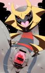 blush female feral genitals open_mouth penetration pussy sex solo tongue vaginal daguma_ketsu nintendo pokemon altered_forme_giratina generation_4_pokemon giratina legendary_pokemon pokemon_(species) 5:8 censored hi_res