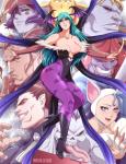 ahoge boots breasts cleavage clothed clothing female footwear group hair high_heeled_boots high_heels male shoes doctorzexxck capcom darkstalkers bishamon demitri_maximoff donovan_baine felicia_(darkstalkers) hsien-ko_(darkstalkers) lord_raptor morrigan_aensland pyron_(darkstalkers) victor_von_gerdenheim animal_humanoid cat_humanoid demon felid felid_humanoid feline feline_humanoid humanoid mammal mammal_humanoid hi_res