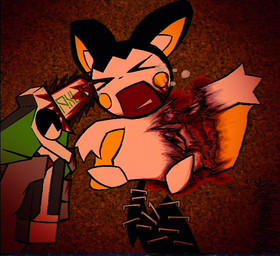 ambiguous_gender amputation anthro black_body black_fur black_tail blood blood_from_wound blood_on_face blood_on_hand blood_puddle blood_splatter bodily_fluids bone chainsaw colored_nails crying death death_focus duo dying feral first_person_view fractured_bone fur gore grass grey_body grey_fur grey_paws grotesque_death guts intestines killing missing_arm missing_limb mutilation nails on_ground organs painted_claws plant power_tool screaming severed_arm severed_body_part severed_limb staples tail tears tools torture white_body white_fur wounded yellow_body yellow_fur xxv4mp_g4z3rxx nintendo pokemon violet_redfern emolga generation_5_pokemon lagomorph leporid mammal pokemon_(species) rabbit 2026 hi_res signature