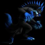 5_fingers anthro blue_fire colored_fire fingers fire male solo spikes runicnature mythology bloodewulf canid canine canis mammal mythological_canine mythological_creature werecanid werecanine werecreature werewolf wolf 1:1 2013 absurd_res hi_res watermark