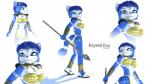 anthro armor bottomwear clothing female loincloth simple_background solo white_background bigjim3d charleyfox nintendo star_fox krystal_(charleyfox) krystal_(star_fox) canid canine fox mammal 16:9 3d_(artwork) digital_media_(artwork) widescreen