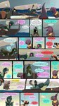 boat canoe dialogue fantasy female feral lake male post-apocalyptic pregnant text vehicle water watercraft thepatchedragon dragonscape mythology bid_(thepatchedragon) forl_(thepatchedragon) gila_(thepatchedragon) hiker_(thepatchedragon) jat_(thepatchedragon) dinosaur dragon drekir mythological_creature mythological_scalie prehistoric_species reptile scalie theropod absurd_res comic hi_res
