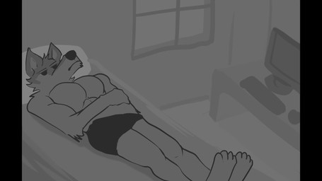 age_difference aged_up anthro barazoku bed bedroom bodily_fluids building crying derp_eyes duo explosion furniture house licking male male/male mature_anthro mature_male muscular muscular_anthro muscular_male older_anthro open_mouth running screaming singing sniffing tears tongue pinumontbalou sound_warning epic_games fortnite mythology cerberus_(fortnite) wendell_(fortnite) canid canid_demon canine canis demon hellhound mammal mythological_canine mythological_creature wolf 16:9 animated hi_res long_playtime sound video widescreen