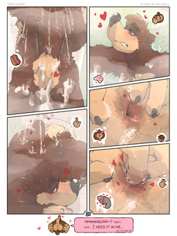 against_surface against_wall anal anal_fingering anal_masturbation anal_penetration anthro anus anus_focus balls bathing bathtub blue_eyes blush bodily_fluids brown_body brown_fur bubble butt choose_your_own_adventure claws fingering fingering_self fur genitals leaning_on_wall male masturbation nipples nude penetration penis reaching_back running_water shower shower_curtain showering soap solo spread_butt spreading steam suds sweat sweatdrop tail text water wet wet_body hollonut banjo-kazooie rareware banjo_(banjo-kazooie) bear mammal ursine 2025 3:4 comic digital_media_(artwork) english_text hi_res pictographics