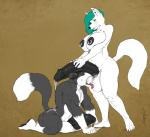 agro_antirrhopus amber_eyes areola ball_sucking balls biceps big_balls big_breasts big_penis black_hair black_nipples black_penis blush border_collie breasts canine cockhat cum cum_string dickgirl dog filut fur green_hair hair huge_penis humanoid_penis hyper hyper_penis intersex licking male male_on_dickgirl mammal muscles nipple_piercing nipples nude pecs penis piercing retracted_foreskin sucking teeth thick_penis tongue tongue_out uncut vein veiny_penis wolf
Rating: Explicit
Score: 20
User: Peekaboo
Date: December 27, 2013