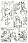 2:3 anal anthro archie_adventure_series bad_metadata balls black_and_white bodily_fluids breasts brother_(lore) brothers_(lore) caught_in_the_act comic cum cumshot dialogue donatello_(tmnt) duo ejaculation english_text erection female genital_fluids genitals group hi_res incest_(lore) leonardo_(tmnt) male male/female mammal michelangelo_(tmnt) missing_sample monochrome ninjara_(tmnt) nipples non-mammal_balls orgasm penetration penis raphael_(tmnt) reptile scalie sibling_(lore) solo teenage_mutant_ninja_turtles text turtle umeko_(tmnt) unknown_artist