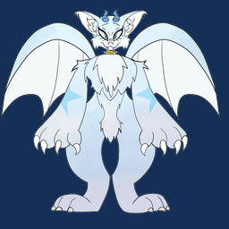 ambiguous_gender anthro fur gynomorph gynomorph/gynomorph hair intersex intersex/intersex simple_background solo tail thick_thighs madameeclipse mythology starfire_the_floof_derg dragon humanoid mythological_creature mythological_scalie scalie 1:1 digital_media_(artwork)