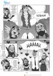 2015 anthro applejack_(mlp) clothed clothing comic dialogue digital_media_(artwork) dragon earth_pony english_text equid equine feathered_wings feathers female friendship_is_magic greyscale group gun hasbro hi_res horse male mammal monochrome my_little_pony mythological_creature mythological_equine mythological_scalie mythology pegasus pia-sama pony rainbow_dash_(mlp) ranged_weapon scalie shotgun soarin_(mlp) speech_bubble spike_(mlp) text url weapon wings wonderbolts_(mlp)