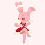 candy clothing dessert dress female food holding_candy holding_food holding_lollipop holding_object ice_cream lollipop solo pettankon lagomorph leporid mammal rabbit 1:1 absurd_res hi_res