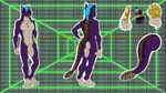 animal_genitalia anthro binary_code erection fur genitals head_tuft hidden_message knot male pawpads purple_body purple_fur rattle_(anatomy) rattleyote scales sheath solo text tuft anonymous_artist fallout microsoft naga_serpentis night_stalker_(fallout) 16:9 absurd_res hi_res model_sheet translated widescreen