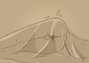 anthro bodily_fluids butt clitoral clitoral_masturbation female fluffy fluffy_tail fur fur_tuft genital_fluids genitals legs_together lying masturbation motion_lines nude on_side sex_toy simple_background solo tail tuft twitching under_covers vaginal_fluids vaginal_fluids_on_sex_toy vaginal_fluids_on_vulva vibrator vulva wand_vibrator himynameis absurd_res cel_shading digital_drawing_(artwork) digital_media_(artwork) hi_res krita_(artwork) monochrome sepia shaded