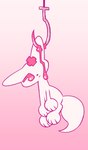 alternative_fashion ambiguous_gender blood bodily_fluids candy_gore creepy_cute feral fur glamfur gore gurokawa hook j-fashion menhera solo superflat white_body white_fur conditional_dnp labbit_(artist) canid canine fox mammal hi_res pastel_theme pink_theme