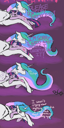 2012 absurd_res bootsa81 comic crying cutie_mark dialog duo english_text equine female feral friendship_is_magic hi_res horn horse hug my_little_pony pony princess princess_celestia_(mlp) royalty text twilight_sparkle_(mlp) two_tone_hair unicorn winged_unicorn wings
Rating: Safe
Score: 10
User: Andrei_Denisov
Date: February 21, 2012