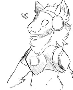 anthro machine male screen screen_face simple_background solo icefelis mobii_(nullclear) protogen monochrome sketch