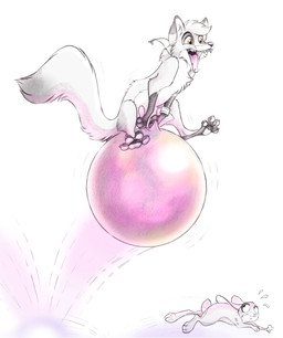 4_toes ambiguous_gender back_tuft ball big_tail black_markings black_nose black_paws bodily_fluids bouncing bracelet chest_tuft claws duo excited exercise_ball fangs feet feral fluffy fluffy_tail fur fur_markings fur_tuft gloves_(marking) happy head_tuft hopper_ball jewelry jumping larger_ambiguous larger_feral leg_tuft looking_at_another looking_away looking_up markings midair mostly_nude motion_lines necklace nude open_mouth open_smile orange_eyes paws pink_tongue playful quadruped riding running scared side_view simple_background size_difference small_tail smaller_ambiguous smaller_feral smile space_hopper spots sweat tail teeth three-quarter_view toes tongue tuft white_background white_claws wide_eyed yellow_eyes deygira-blood kevin_(echoes-the-loyal) canid canine fox lagomorph leporid mammal rabbit 2021 digital_drawing_(artwork) digital_media_(artwork) graphite_(artwork) greyscale hi_res line_art monochrome pink_theme restricted_palette sketch spot_color traditional_media_(artwork)
