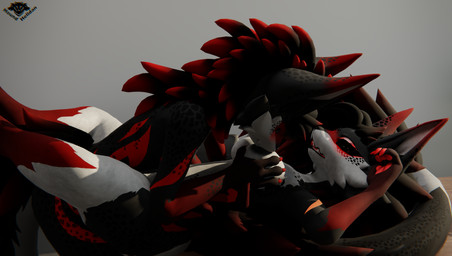 anthro big_breasts blush bottomwear breast_play breast_suck breasts butt clothing detailed_background duo eyeliner female freckled_arms freckled_breasts freckled_butt freckled_chest freckled_face freckled_legs freckled_shoulders freckled_thighs freckles from_front_position furniture hand_on_breast hand_on_butt hand_on_shoulder highlights_(coloring) lying makeup male male/female markings missionary_position on_back on_table pants penetration red_eyeliner red_eyes red_highlights sex sucking table tail vaginal vaginal_penetration hound_helldan mythology hound_(hound_helldan) jennifer_(hound_helldan) canid canid_demon canine demon hellhound hybrid mammal mythological_canine mythological_creature novabeast 3d_(artwork) 4k 9:16 absurd_res blender_(artwork) digital_media_(artwork) hi_res watermark incest_(lore) mother_(lore) mother_and_child_(lore) mother_and_son_(lore) parent_(lore) parent_and_child_(lore) parent_and_son_(lore) son_(lore)