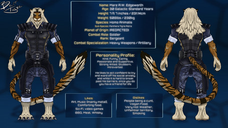 anthro male profanity solo standing text union_jack united_kingdom britannicustigris bioware electronic_arts mass_effect felid mammal pantherine tiger 16:9 english_text hi_res model_sheet widescreen