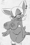 areola big_breasts breasts ear_piercing erect_nipples female hair huge_breasts monochrome navel nipples nitro no_wings nude open_mouth piercing pussy rouge_the_bat sega solo sonic_(series) tongue tongue_out white_hair
Rating: Explicit
Score: 12
User: Robinebra
Date: September 14, 2013