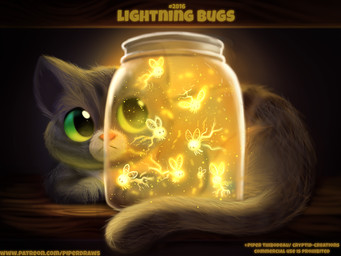 ambiguous_gender black_eyes container dot_eyes electricity fur glowing green_eyes grey_body grey_fur group humor insect_wings jar pun simple_eyes text visual_pun white_body white_fur wings piper_thibodeau ambient_arthropod ambient_firefly ambient_insect arthropod domestic_cat electricity_creature elemental_creature felid feline felis mammal 4:3 digital_media_(artwork) digital_painting_(artwork) english_text painting_(artwork) url