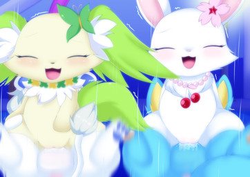anthro anus balls big_tail blue_body blue_fur bodily_fluids brown_nose butterfly_(accessory) cherry_blossom cherry_charm cowgirl_position dim_lighting dwarfism ear_tuft eyes_closed female female_on_top flower from_front_position fur genital_fluids genitals green_body green_ears green_eyes green_fur green_tail grey_mane group hand_on_leg happy humanoid_genitalia humanoid_penis jewelry looking_pleasured male male/female male_on_bottom mane motion_blur motion_lines multicolored_body multicolored_fur neck_tuft necklace on_bottom on_top parallel_sex partner_swap pawpads penis pink_jewelry pink_necklace pink_nose plant prunus_(flower) red_eyes semi-anthro sex shaking shortstack smile tail thrusting tuft two_tone_body two_tone_fur vaginal_fluids vulva white_body white_fur yellow_body yellow_fur plushcrochet jewelpet sanrio sega_fave aussie_(aussieafterdark) granite_(jewelpet) peridot_(jewelpet) ruby_(jewelpet) canid canine canis domestic_dog felid fox hare japanese_hare lagomorph leporid lion mammal pantherine papillon toy_dog absurd_res hi_res