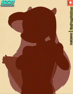 anthro bath bathing blonde_hair blush convenient_censorship covering curtains embarrassed female hair looking_at_viewer nude one_eye_closed shocked shower_curtain silhouette solo teasing towel uzzi-ponydubbers wink winking_at_viewer animaniacs warner_brothers minerva_mink mammal mink mustelid musteline true_musteline animated censored low_res uncensored_version_at_paywall